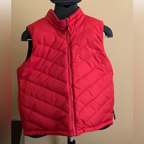 CWC down Reversible red/black vest - Picture 3 of 5
